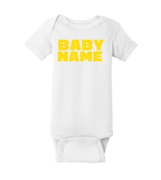 Custom Onesie - Babys Name
